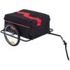 HOMCOM Remorque De Transport Velo Cargo Pliable Charge Max.60kg Avec 4 Reflecteurs Et Housse Amovible Rouge Noir - Noir 2 HOMCOM Remorque De Transport Velo Cargo Pliable Charge Max.60kg Avec 4 Reflecteurs Et Housse Amovible Rouge Noir - Noir -France HOMCOM Soldes 2022 1030233 1