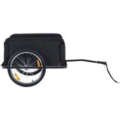 HOMCOM Remorque De Transport Velo Cargo Pliable Charge Max.60kg Avec 4 Reflecteurs Et Housse Amovible Rouge Noir - Noir 10 HOMCOM Remorque De Transport Velo Cargo Pliable Charge Max.60kg Avec 4 Reflecteurs Et Housse Amovible Rouge Noir - Noir -France HOMCOM Soldes 2022 1030233 5