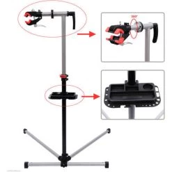 HOMCOM Pied D'atelier Vélo Réparation Support Pied De Montage Pivotant 360° Hauteur Réglable Argent 11 HOMCOM Pied D'atelier Vélo Réparation Support Pied De Montage Pivotant 360° Hauteur Réglable Argent -France HOMCOM Soldes 2022 1030234 5