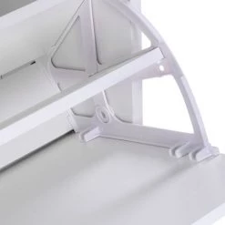 HOMCOM Armoire à Chaussures Meuble à Chaussures Dim. 60L X 24l X 80H Cm 2 Portes Abattantes Blanc - Blanc 9 HOMCOM Armoire à Chaussures Meuble à Chaussures Dim. 60L X 24l X 80H Cm 2 Portes Abattantes Blanc - Blanc -France HOMCOM Soldes 2022 10717676 3