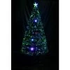 HOMCOM Sapin De Noël Artificiel Lumineux Fibre Optique LED Multicolore + Support Pied Ø 60 X 120H Cm 130 Branches étoile Sommet Brillante Vert - Vert 1 HOMCOM Sapin De Noël Artificiel Lumineux Fibre Optique LED Multicolore + Support Pied Ø 60 X 120H Cm 130 Branches étoile Sommet Brillante Vert - Vert -France HOMCOM Soldes 2022 1078210 1