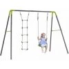 HOMCOM Balançoire 2 Agrès Portique Avec Balançoire Et échelle Dim. 2,65L X 1,38l X 1,75H M Métal époxy Anticorrosion PE Gris Anthracite Vert Pomme -France HOMCOM Soldes 2022 11373272 1
