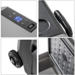 HOMCOM Glacière-congélateur Portable à Compression Froid Chaud 2 En 1 -20°C - 20°C 50 L Prise Alume-cigare + Adaptateur Inclus Gris Noir -France HOMCOM Soldes 2022 11865999 5