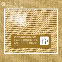 HOMCOM Voile D'ombrage Rectangulaire 4x6m Toile Solaire Taud De Soleil Sable - Jaune 10 HOMCOM Voile D'ombrage Rectangulaire 4x6m Toile Solaire Taud De Soleil Sable - Jaune -France HOMCOM Soldes 2022 12730420 4