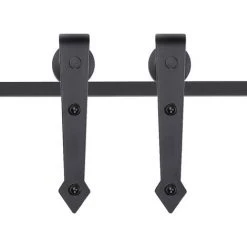 HOMCOM Kit De Porte Coulissante Système Galandage Pour Porte épaisseur 35-45 Mm Largeur Max. 1 M Charge Max. 100 Kg Acier Brun Foncé 9 HOMCOM Kit De Porte Coulissante Système Galandage Pour Porte épaisseur 35-45 Mm Largeur Max. 1 M Charge Max. 100 Kg Acier Brun Foncé -France HOMCOM Soldes 2022 17063406 4