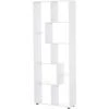 HOMCOM Bibliothèque étagère Zig Zag Design Contemporain 70L X 24l X 178H Cm Panneaux Particules Blanc 2 HOMCOM Bibliothèque étagère Zig Zag Design Contemporain 70L X 24l X 178H Cm Panneaux Particules Blanc -France HOMCOM Soldes 2022 18729677 1