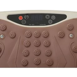 HOMCOM Plateforme Vibrante Oscillante 200 W écran LED Vitesse Réglable Port USB Télécommande Et Bandes De Résistance Inclus Marron Beige 11 HOMCOM Plateforme Vibrante Oscillante 200 W écran LED Vitesse Réglable Port USB Télécommande Et Bandes De Résistance Inclus Marron Beige -France HOMCOM Soldes 2022 18990504 5