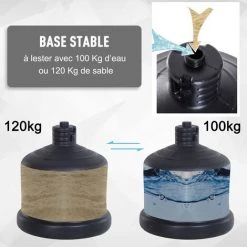 HOMCOM Sac De Frappe Boxe Autoportant Punching Ball Hauteur Réglable Ø 56 X 145-172 Cm HDPE Rouge Noir 11 HOMCOM Sac De Frappe Boxe Autoportant Punching Ball Hauteur Réglable Ø 56 X 145-172 Cm HDPE Rouge Noir -France HOMCOM Soldes 2022 19917416 5