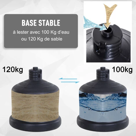 HOMCOM Sac De Frappe Boxe Autoportant Punching Ball Hauteur Réglable Ø 56 X 145-172 Cm HDPE Rouge Noir 7 HOMCOM Sac De Frappe Boxe Autoportant Punching Ball Hauteur Réglable Ø 56 X 145-172 Cm HDPE Rouge Noir – Image 5