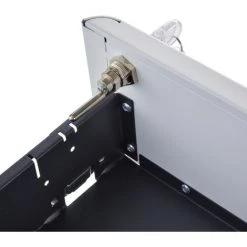 HOMCOM Caisson De Bureau Rangement Bureau Sur Roulettes 3 Tiroirs Coulissants Verrouillables Trieur à Dossiers Dim. 39L X 48I X 59H Cm Acier Blanc - Blanc -France HOMCOM Soldes 2022 20209104 4