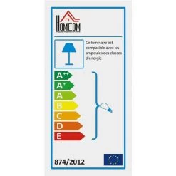 HOMCOM Lampadaire Trépied Style Industriel Hauteur Réglable H100-140 Cm Noir - Noir 10 HOMCOM Lampadaire Trépied Style Industriel Hauteur Réglable H100-140 Cm Noir - Noir -France HOMCOM Soldes 2022 20209111 4