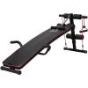 HOMCOM Banc De Musculation Appareil à Abdo Hauteur Réglable 55,5 X 137,5 X 50-68 Cm 2 Bandes De Résistances + Ressort Central Traction Acier Noir Rouge 2 HOMCOM Banc De Musculation Appareil à Abdo Hauteur Réglable 55,5 X 137,5 X 50-68 Cm 2 Bandes De Résistances + Ressort Central Traction Acier Noir Rouge -France HOMCOM Soldes 2022 20386362 1