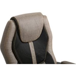 HOMCOM Fauteuil De Bureau Manager Massant Hauteur Réglable Pivotant 360° Polyester PU Gris Brun Surpiqûre Orange - Gris 11 HOMCOM Fauteuil De Bureau Manager Massant Hauteur Réglable Pivotant 360° Polyester PU Gris Brun Surpiqûre Orange - Gris -France HOMCOM Soldes 2022 20624447 5