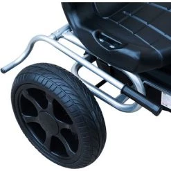 HOMCOM Kart à Pédales Go-Kart Enfants 122L X 60l X 70H Cm Ø Roues 29 Cm Siège Ergonomique Orange Noir 9 HOMCOM Kart à Pédales Go-Kart Enfants 122L X 60l X 70H Cm Ø Roues 29 Cm Siège Ergonomique Orange Noir -France HOMCOM Soldes 2022 21630293 4