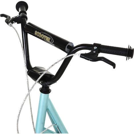 HOMCOM Trottinette Patinette Pour Enfants à Partir De 5 Ans Grands Pneus Guidon Réglable Poignée Frein Et Béquille Acier Bleu - Bleu 7 HOMCOM Trottinette Patinette Pour Enfants à Partir De 5 Ans Grands Pneus Guidon Réglable Poignée Frein Et Béquille Acier Bleu - Bleu – Image 5