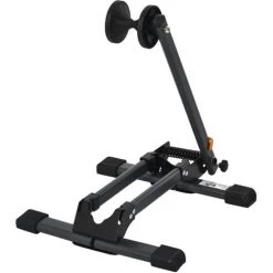 HOMCOM Râtelier Vélo Range Vélo Pliable Métal Noir Dim. 39L X 35l X 45,5H Cm