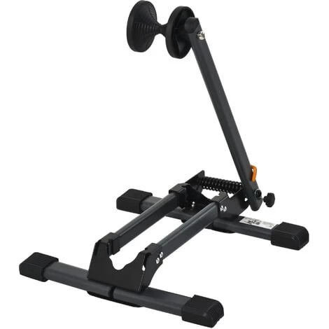 HOMCOM Râtelier Vélo Range Vélo Pliable Métal Noir Dim. 39L X 35l X 45,5H Cm 3 HOMCOM Râtelier Vélo Range Vélo Pliable Métal Noir Dim. 39L X 35l X 45,5H Cm