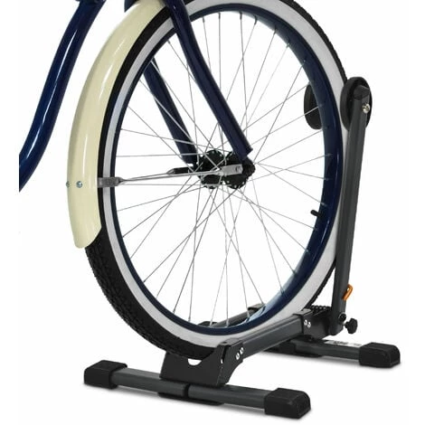 HOMCOM Râtelier Vélo Range Vélo Pliable Métal Noir Dim. 39L X 35l X 45,5H Cm 4 HOMCOM Râtelier Vélo Range Vélo Pliable Métal Noir Dim. 39L X 35l X 45,5H Cm – Image 2