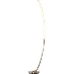HOMCOM Lampadaire Design LED Argent Dim. 50L X 23l X H149 Cm