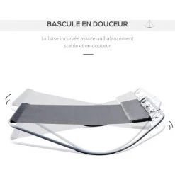 HOMCOM Bain De Soleil Transat De Jardin Bascule 2 Personnes Hamac 2,12 X 1,75 X 0,6 M Gris - Gris 11 HOMCOM Bain De Soleil Transat De Jardin Bascule 2 Personnes Hamac 2,12 X 1,75 X 0,6 M Gris - Gris -France HOMCOM Soldes 2022 25007473 5