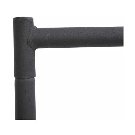 HOMCOM Portant Tringle à Vêtements Acier Charge Max. 140 Kg Dim. 120L X 60l X 170H Cm Noir - Noir 7 HOMCOM Portant Tringle à Vêtements Acier Charge Max. 140 Kg Dim. 120L X 60l X 170H Cm Noir - Noir – Image 5