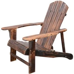 HOMCOM Fauteuil De Jardin Adirondack Chaise Longue Chaise Plage Avec Tabouret Bois De Sapin 10 HOMCOM Fauteuil De Jardin Adirondack Chaise Longue Chaise Plage Avec Tabouret Bois De Sapin -France HOMCOM Soldes 2022 25008656 4