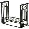 HOMCOM Serviteur De Cheminée - Porte Bûches - Range Bûches Multi Accessoires étagère 75L X 30l X 60H Cm Acier Noir 1 HOMCOM Serviteur De Cheminée - Porte Bûches - Range Bûches Multi Accessoires étagère 75L X 30l X 60H Cm Acier Noir -France HOMCOM Soldes 2022 25009038 1