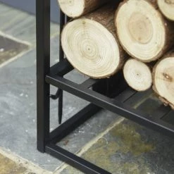 HOMCOM Serviteur De Cheminée - Porte Bûches - Range Bûches Multi Accessoires étagère 75L X 30l X 60H Cm Acier Noir 10 HOMCOM Serviteur De Cheminée - Porte Bûches - Range Bûches Multi Accessoires étagère 75L X 30l X 60H Cm Acier Noir -France HOMCOM Soldes 2022 25009038 4