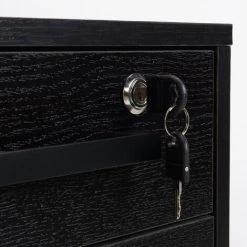 HOMCOM Caisson De Bureau Rangement Bureau Sur Roulettes 3 Tiroirs 1 Verrouillable 1 Trieur à Dossiers MDF Panneaux Particules Noir - Noir 10 HOMCOM Caisson De Bureau Rangement Bureau Sur Roulettes 3 Tiroirs 1 Verrouillable 1 Trieur à Dossiers MDF Panneaux Particules Noir - Noir -France HOMCOM Soldes 2022 27155589 4