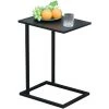 HOMCOM Table Basse Table D'appoint Guéridon Bout De Canapé Intérieur Extérieur Métal époxy Noir 2 HOMCOM Table Basse Table D'appoint Guéridon Bout De Canapé Intérieur Extérieur Métal époxy Noir -France HOMCOM Soldes 2022 27825539 1