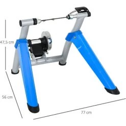 HOMCOM Home Trainer Vélo Support D'entrainement Pliable Pour Vélo De Route VTT Roues 26 à 29 Pouces Gris Métal Bleu 9 HOMCOM Home Trainer Vélo Support D'entrainement Pliable Pour Vélo De Route VTT Roues 26 à 29 Pouces Gris Métal Bleu -France HOMCOM Soldes 2022 28362604 3