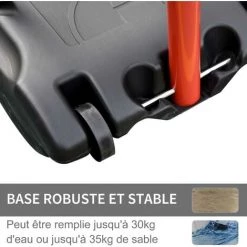 HOMCOM Panier De Basket-Ball Sur Pied Avec Poteau Panneau, Base De Lestage Sur Roulettes Hauteur Réglable 1,55 - 2,1 M Rouge Noir - Rouge 11 HOMCOM Panier De Basket-Ball Sur Pied Avec Poteau Panneau, Base De Lestage Sur Roulettes Hauteur Réglable 1,55 - 2,1 M Rouge Noir - Rouge -France HOMCOM Soldes 2022 28443769 5