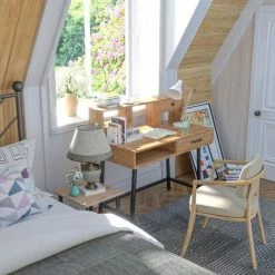 HOMCOM Bureau Secrétaire Style Industriel Dim. 105L X 55l X 100H Cm 3 Tiroirs + 3 Niches Piètement Métal Noir Plateau Imitation Bois 11 HOMCOM Bureau Secrétaire Style Industriel Dim. 105L X 55l X 100H Cm 3 Tiroirs + 3 Niches Piètement Métal Noir Plateau Imitation Bois -France HOMCOM Soldes 2022 29647589 5