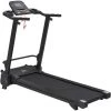 HOMCOM Tapis De Course électrique Pliable 1-14 Km/h 750 W écran LCD 5 Programmes Inclinaison Réglable Noir -France HOMCOM Soldes 2022 29991181 1