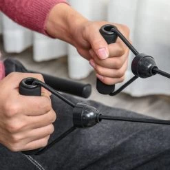 HOMCOM Vélo D'appartement Semi-allongé Magnétique écran LCD Multifonction Selle Réglable 2 Bandes Résistance Acier Noir - Noir -France HOMCOM Soldes 2022 29991192 4