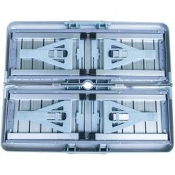 HOMCOM Table De Camping Pique-nique Pliante Aluminium 4 Places En Valise - Gris -France HOMCOM Soldes 2022 30469436 4