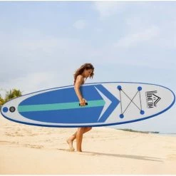 HOMCOM Stand Up Paddle Gonflable Surf Planche De Paddle Pour Adulte Dim. 320L X 80l X 15H Cm Nombreux Accessoires Fournis PVC -France HOMCOM Soldes 2022 31121067 2