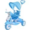 HOMCOM Tricycle Enfants évolutif Canne, Pare-soleil Pliable Amovible Effets Lumineux Sonores Métal Blanc PP Polyester Bleu - Bleu 1 HOMCOM Tricycle Enfants évolutif Canne, Pare-soleil Pliable Amovible Effets Lumineux Sonores Métal Blanc PP Polyester Bleu - Bleu -France HOMCOM Soldes 2022 31805526 1