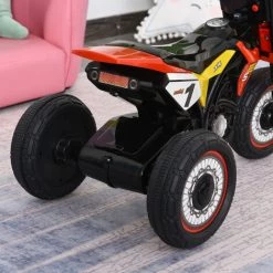 HOMCOM Tricycle Enfants Moto Cross Effets Musicaux Et Lumineux Coffre Rangement Rouge 10 HOMCOM Tricycle Enfants Moto Cross Effets Musicaux Et Lumineux Coffre Rangement Rouge -France HOMCOM Soldes 2022 31805539 4