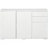 HOMCOM Commode Buffet De Rangement 2 Tiroirs Coulissants 3 Portes étagère Réglable Panneaux De Particules 117 X 36 X 74 Cm Blanc 1 HOMCOM Commode Buffet De Rangement 2 Tiroirs Coulissants 3 Portes étagère Réglable Panneaux De Particules 117 X 36 X 74 Cm Blanc -France HOMCOM Soldes 2022 36843289 1