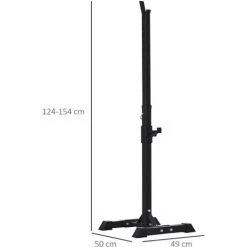 HOMCOM Support De Musculation Repose Haltères Charge Max. 150 Kg Noir 9 HOMCOM Support De Musculation Repose Haltères Charge Max. 150 Kg Noir -France HOMCOM Soldes 2022 36843445 3