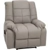 HOMCOM Fauteuil Luxe De Relaxation Et Massage Inclinaison Dossier Repose-pied Réglable Revêtement Synthétique Gris 1 HOMCOM Fauteuil Luxe De Relaxation Et Massage Inclinaison Dossier Repose-pied Réglable Revêtement Synthétique Gris -France HOMCOM Soldes 2022 38154184 1