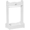 HOMCOM Portant Enfant - Penderie Enfant - Design Couronne - 2 étagères De Rangement, Patère - Dim. 63L X 37l X 103H Cm - MDF Pin Blanc - Blanc 1 HOMCOM Portant Enfant - Penderie Enfant - Design Couronne - 2 étagères De Rangement, Patère - Dim. 63L X 37l X 103H Cm - MDF Pin Blanc - Blanc -France HOMCOM Soldes 2022 38926787 1