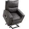 HOMCOM Fauteuil Releveur De Massage électrique Fauteuil De Relaxation Inclinable Avec Repose-pied Télécommande Revêtement Synthétique Tissu 86 X 92,5 X 104 Gris - Gris 1 HOMCOM Fauteuil Releveur De Massage électrique Fauteuil De Relaxation Inclinable Avec Repose-pied Télécommande Revêtement Synthétique Tissu 86 X 92,5 X 104 Gris - Gris -France HOMCOM Soldes 2022 39438588 1