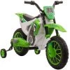 HOMCOM Moto Cross électrique Pour Enfant 3 à 5 Ans 12 V 3-8 Km/h Avec Roulettes Latérales Amovibles Dim. 106,5L X 51,5l X 68H Cm Vert 2 HOMCOM Moto Cross électrique Pour Enfant 3 à 5 Ans 12 V 3-8 Km/h Avec Roulettes Latérales Amovibles Dim. 106,5L X 51,5l X 68H Cm Vert -France HOMCOM Soldes 2022 43542318 1