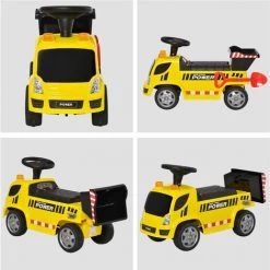 HOMCOM Porteur Enfant Camion 18-36 Mois Benne Basculante Pelle Effets Sonores Lumineux Noir Jaune - Jaune 10 HOMCOM Porteur Enfant Camion 18-36 Mois Benne Basculante Pelle Effets Sonores Lumineux Noir Jaune - Jaune -France HOMCOM Soldes 2022 43542379 4