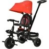 HOMCOM Tricycle Enfant évolutif Pliable 4 En 1 Multifonction - Pare-soleil, Canne Télescopique Amovible - Siège Pivotant, Harnais, Arceau Sécurité - 3 Paniers Rangement - Métal PP Rouge Noir 1 HOMCOM Tricycle Enfant évolutif Pliable 4 En 1 Multifonction - Pare-soleil, Canne Télescopique Amovible - Siège Pivotant, Harnais, Arceau Sécurité - 3 Paniers Rangement - Métal PP Rouge Noir -France HOMCOM Soldes 2022 43542445 1
