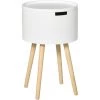 HOMCOM Table Basse D'appoint Avec Compartiment De Rangement - Bout De Canapé Design Scandinave - MDF Bois De Pin - Blanc - Blanc 1 HOMCOM Table Basse D'appoint Avec Compartiment De Rangement - Bout De Canapé Design Scandinave - MDF Bois De Pin - Blanc - Blanc -France HOMCOM Soldes 2022 45847759 1