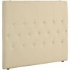 HOMCOM Tête De Lit Capitonnée - Tête De Lit Rembourrée - Dim. 150L X 120H Cm - épaisseur 7 Cm - MDF Coton Polyester Beige - Beige 2 HOMCOM Tête De Lit Capitonnée - Tête De Lit Rembourrée - Dim. 150L X 120H Cm - épaisseur 7 Cm - MDF Coton Polyester Beige - Beige -France HOMCOM Soldes 2022 46214518 1