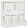 HOMCOM Meuble De Rangement Jouets Enfant étagère De Jouet Pour Chambre D'enfant 5 Casiers 3 Tiroirs Non Tissé MDF Blanc 1 HOMCOM Meuble De Rangement Jouets Enfant étagère De Jouet Pour Chambre D'enfant 5 Casiers 3 Tiroirs Non Tissé MDF Blanc -France HOMCOM Soldes 2022 47140666 1
